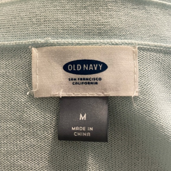 Light blue old navy cardigan medium - Picture 2 of 3